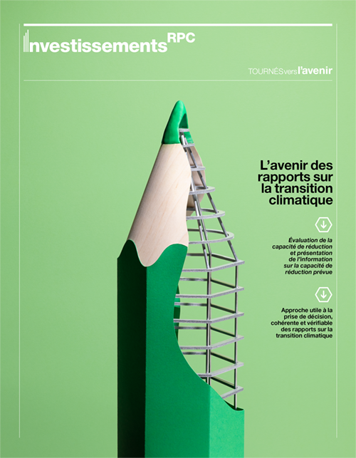 L’avenir des rapports sur la transition climatique - cover FR